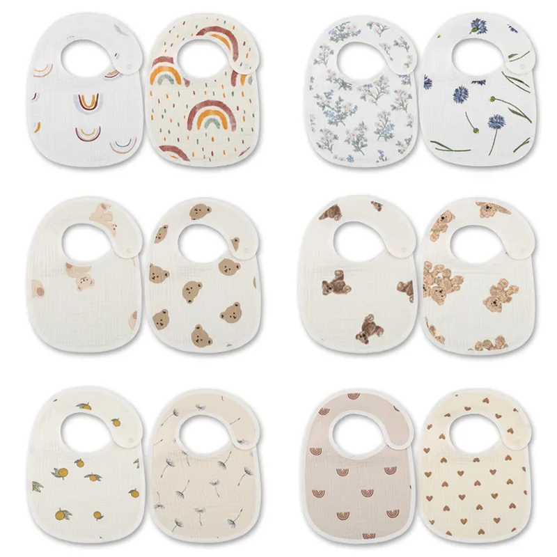 Baby Products Kit - 2 bavaglini impermeabili al pz/set bavaglino