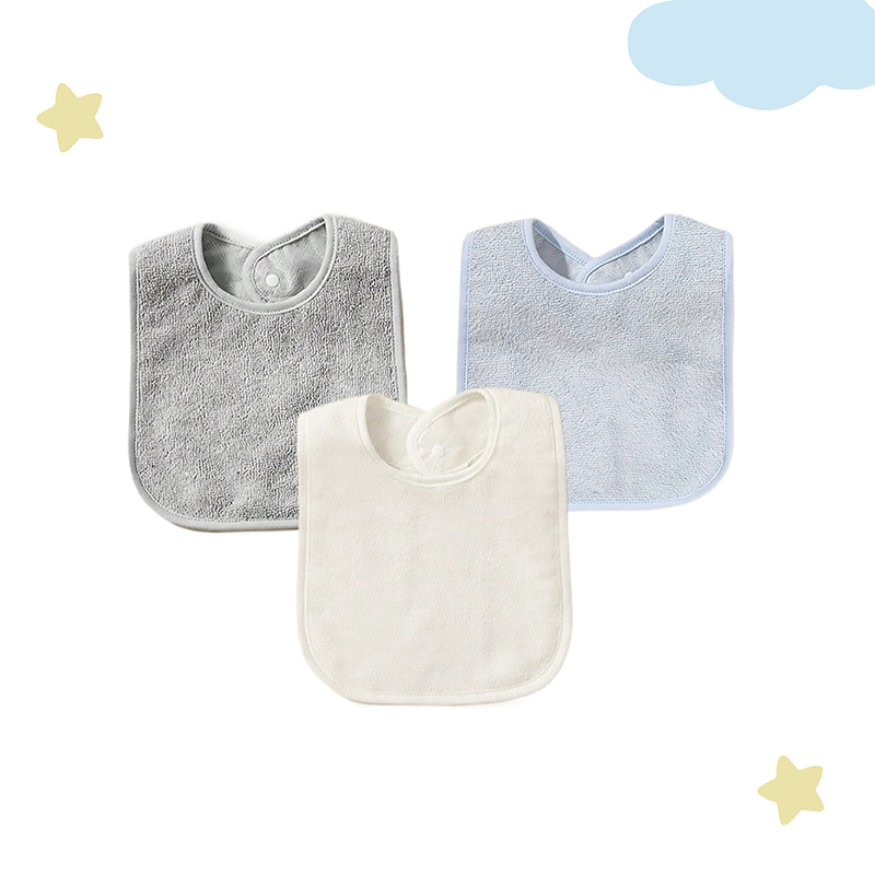 Baby Products Kit - 4 pezzi/3 pezzi bavaglini per neonati