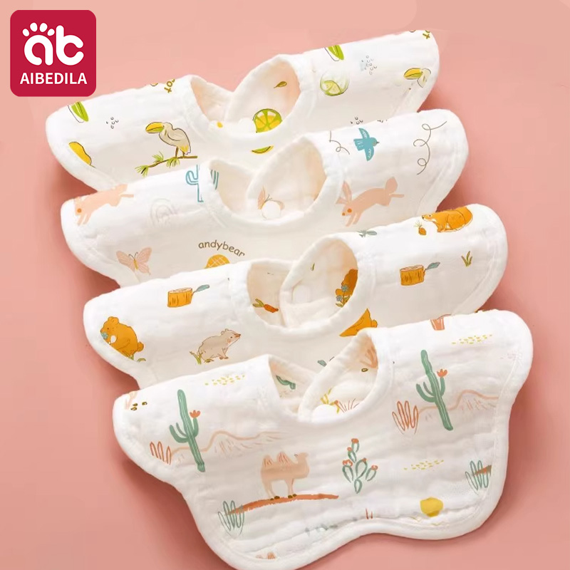 Baby Products Kit - AIBEDILA 3/5 Pezzi Bavaglini per Neonati