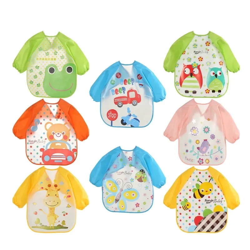 Baby Products Kit - Bavaglini per bambini a maniche lunghe