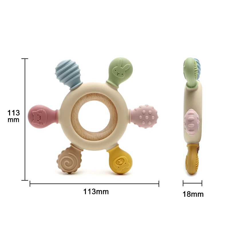 1 pz Massaggiagengive in Silic - Baby Products Application recensione e prezzo