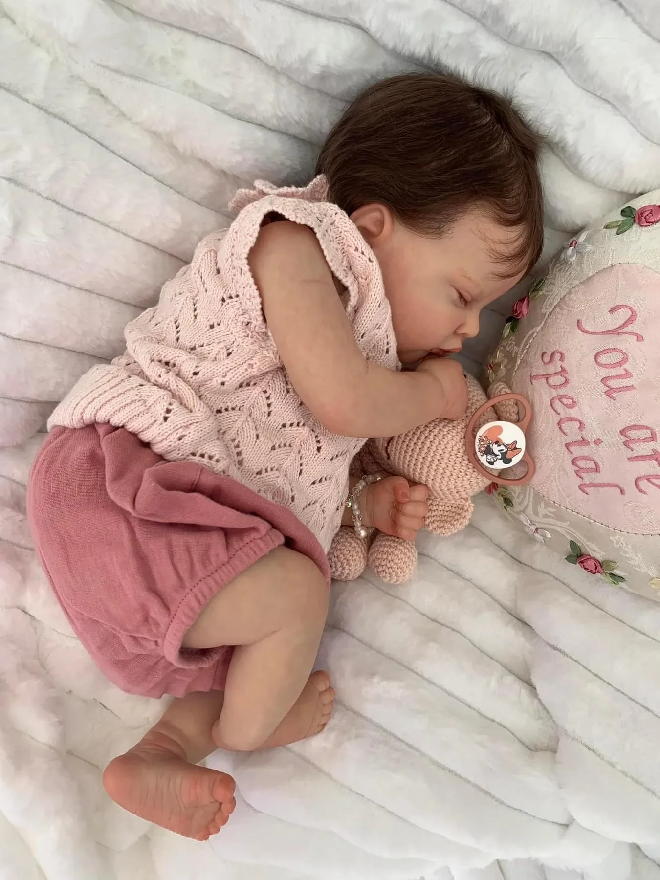 NPK 19 ''Fatto a mano 3D Pelle - Baby Products Pictures recensione e prezzo